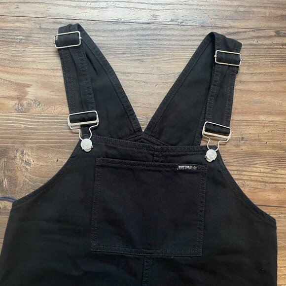 Buffalo Leah Black Denim Overall Dress - Picture 3 of 6